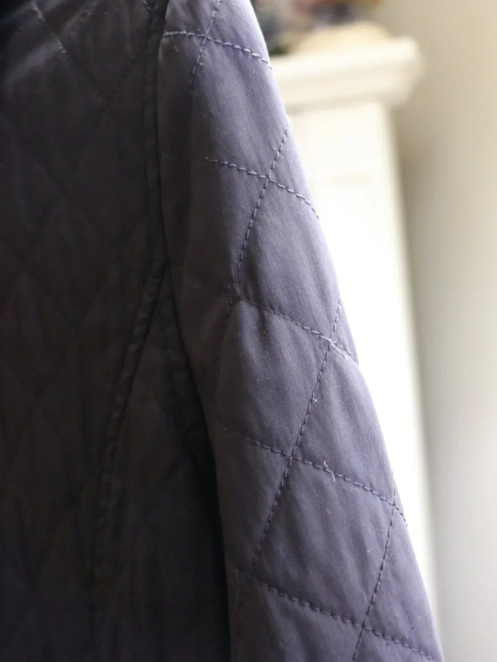 Black Quilted Michael Kors Jacket